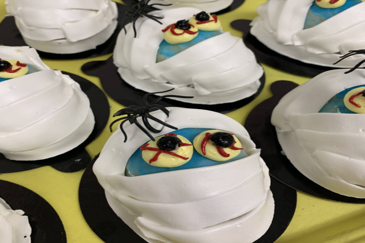 Halloween Mummy baked goods Chicago